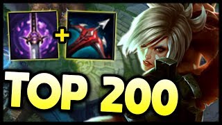 This is What a Challenger Riven TOP Looks Like - Extreme Riven 1 SHOTS | League of Legends