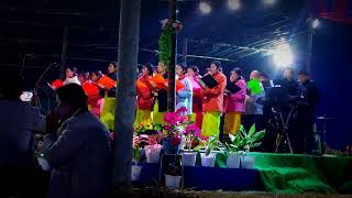 Chang 131gipa Baksalpara mondolini annual sobha|| welcome song Rongbu choir||