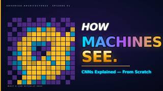 How Machines See — CNNs Explained From Scratch (in 20 Minutes)
