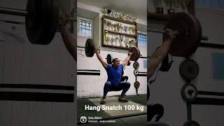 STRAPPO DALLA SOSPENSIONE(HANG SNATCH) 100 Kg