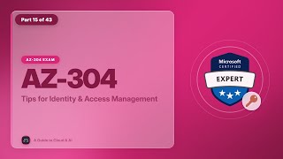 AZ-304 Exam EP 15: Tips for Identity & Access Management