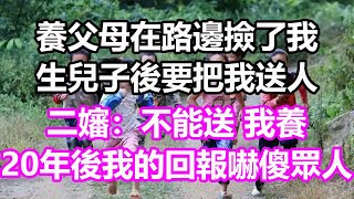 養父母在路邊撿了我，生兒子後要把我送人，二嬸：不能送，我養！20年後我的回報嚇傻眾人#淺談人生#民間故事#孝顺#儿女#讀書#養生#深夜淺讀#情感故事#房产#晚年哲理#中老年心語#養老#真實故事