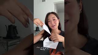 unboxing a PR box from Coach?!? #coach #prunboxing #bag #purse