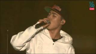 151003 iKON B.I solo performance @ Showtime Debut Concert