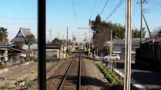 秩父鉄道　熊谷-東行田間（前面展望）1000系