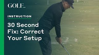 30 Second Fix: Correct Your Setup
