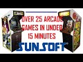 Over 25 Sunsoft Arcade Games In Under 15 Minutes