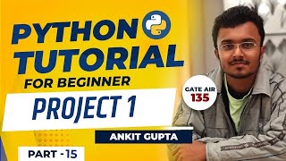 Project with Python | GUI Application | Python Tutorial with Begginners | Gate at Zeal