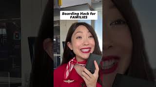 A PRE-FLIGHT BOARDING HACK ALL FAMILIES SHOULD KNOW!