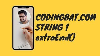 05 Codingbat | String 1 | extraEnd | Java coding practice | UiBrains | by Naveen Saggam