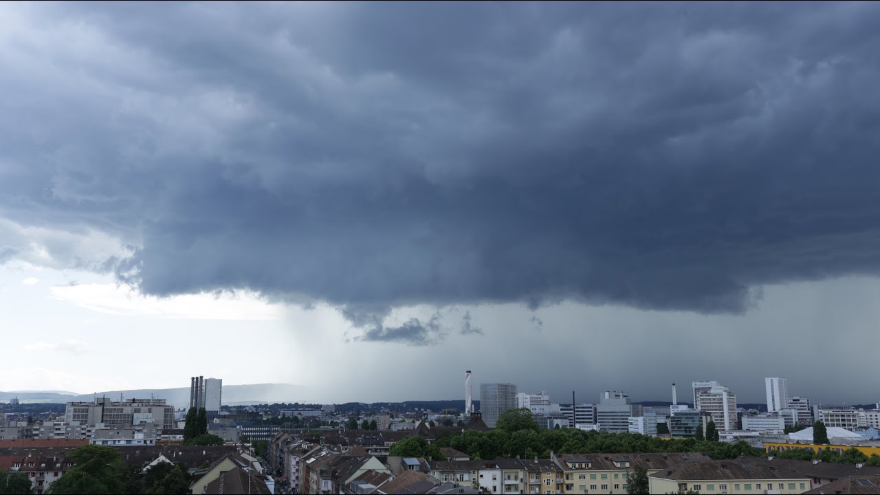 Incredible Supercell Thunderstorm Timelapse Youtube