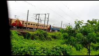 Asansol Seladah Intercity Train at Memari Station(02384)