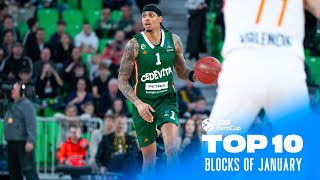 Top 10 Blocks - NOT IN MY HOUSE | January  | 2024-25 BKT EuroCup