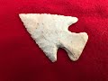 208 - Flint knapping a Bi Face of Keokuk chert. 1/2