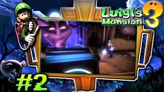 Aparece GOMILUIGI y la GOBERNANTA del HOTEL - Gameplay #02 Luigi's Mansion 3 [Español]