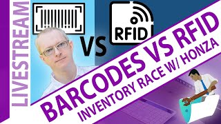Inventory Race: See How Much Faster You Can Track Inventory Using Barcodes or RFID