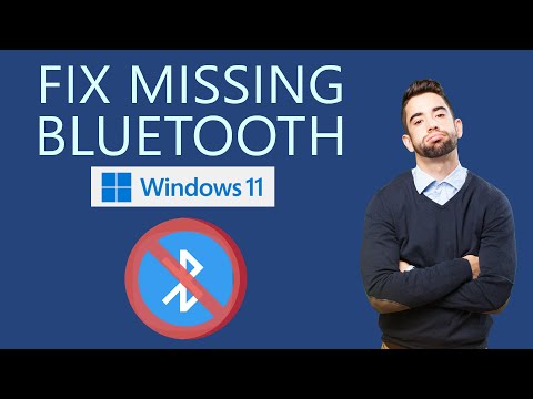 How to Fix Bluetooth Icon Missing from Windows 11?