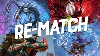 RE-MATCH! Jin-Gitaxias, Omnath, Goro-Goro/Satoru, Ghalta/Maven | Commander Gameplay