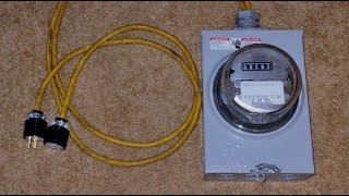 How To Wire A Watt-hour Meter For 120V To Measure Power Consumption + 1500W Load Test