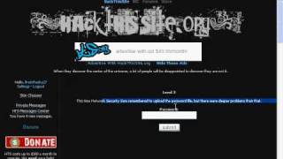 How to complete basic missions 1,2, and 4 on hackthissite.org
