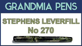 STEPHENS LEVERFILL No 270 FOUNTAIN PEN