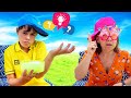 Anabella and Bogdan play kids active game. Escape Room CHALLENGE & fun video for kids