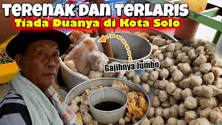 40KG PER HARI || BAKSO OJEK PALING RAME SEDUNIA #KULINER SOLO