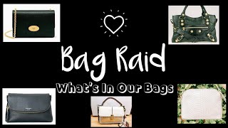 Bag Raid / What's In Our Bags