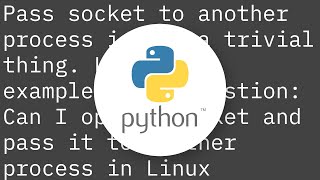 Send socket object to forked running process (multiprocessing.Queue)