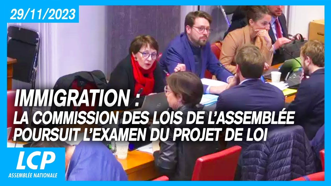 Immigration : La Commission Des Lois De L’Assemblée Poursuit L’examen ...