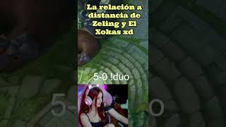 🏹💘ZELING Y SU RELACIÓN A DISTANCIA CON EL XOKAS XD💌 #elxokas #zeling #love