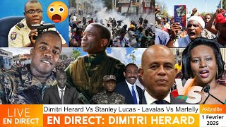 1 Février🛑En Direct🛑Avec Dimitri Herard Vs Stanley Lucas😱Martine Moïse Vs Léons Charles,CPT kraze