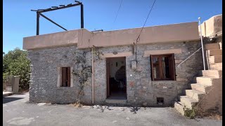 HVROU6 - Cozy village house with roof terrace. Vrouhas, Crete