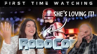 She Wants More! PSYCHO Girlfriend First Time Watching | Reaction * ROBOCOP *