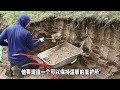 震撼！男人阿克建超大地下庇护所 解压 荒野建造 野外生存