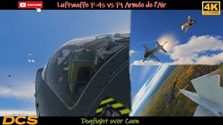 DCS: Luftwaffe F-4s vs F1 Armée de l'Air Dogfight over Caen