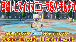 【ポケモンSV】色違いヒスイオオニューラを入手しよう 進化入手【ポケットモンスター スカーレット・バイオレット】Pocket Monsters