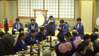 2014年　温習会　西町囃子方