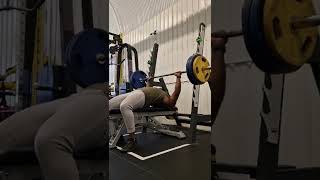 Day 2/4 Bench Press set 4/4 x 4reps (100kg, 110kg, 120kg and 130kg video)