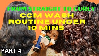 CGM wash routine using Arata|quick and detailed video in malayalam|cgm series| part 4 | curly method