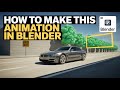 Create a Realistic Car Animation Scene in Blender | Full Beginner Tutorial