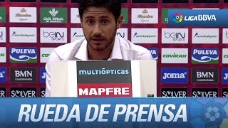 Rueda de prensa de Víctor Sánchez tras el Granada CF (1-1) Deportivo de la Coruña