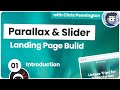 Landing Page Build (with Parallax) #1 - Introduction