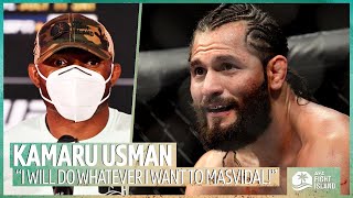"If I want to make Masvidal squeal I will!" Kamaru Usman ahead of #UFC251
