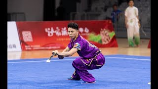 Men's Daoshu 男子刀术 第16名 山东体院 朱璇璇 9.71分 2019年全国武术套路锦标赛(男子赛区) wushu kungfu