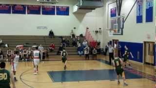 Audubon High School vs Woodstown High School Boy's Basketball Part2 (1/25/13)