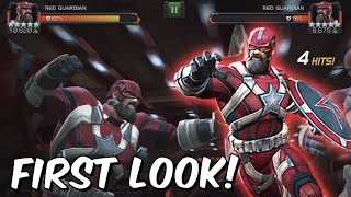 Red Guardian Animations \u0026 Special Attacks First Look! - JIM HOPPER!?!? - Marvel Contest of Champions