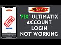 How to Fix Ultimatix Account Login Not Working 2024?