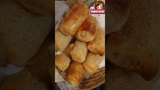 Chicken Roll Patties at Home 🥐 #easy_snacks_shorts  #shorts