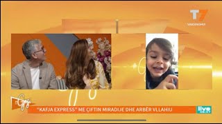 #gjesi: Çifti Vllahiu surprizohet nga vajzat dhe nipi | T7